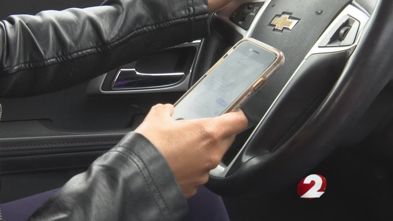 Police warning about distracted driving