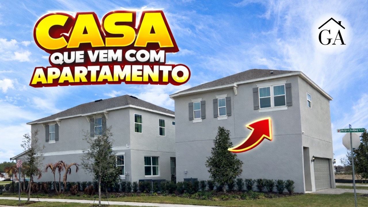 QUER MORAR COM A SOGRA? ESSA CASA TEM UM APARTAMENTO SEPARADO PARA ELA. OU ATÉ PARA RECEBER AMIGOS.