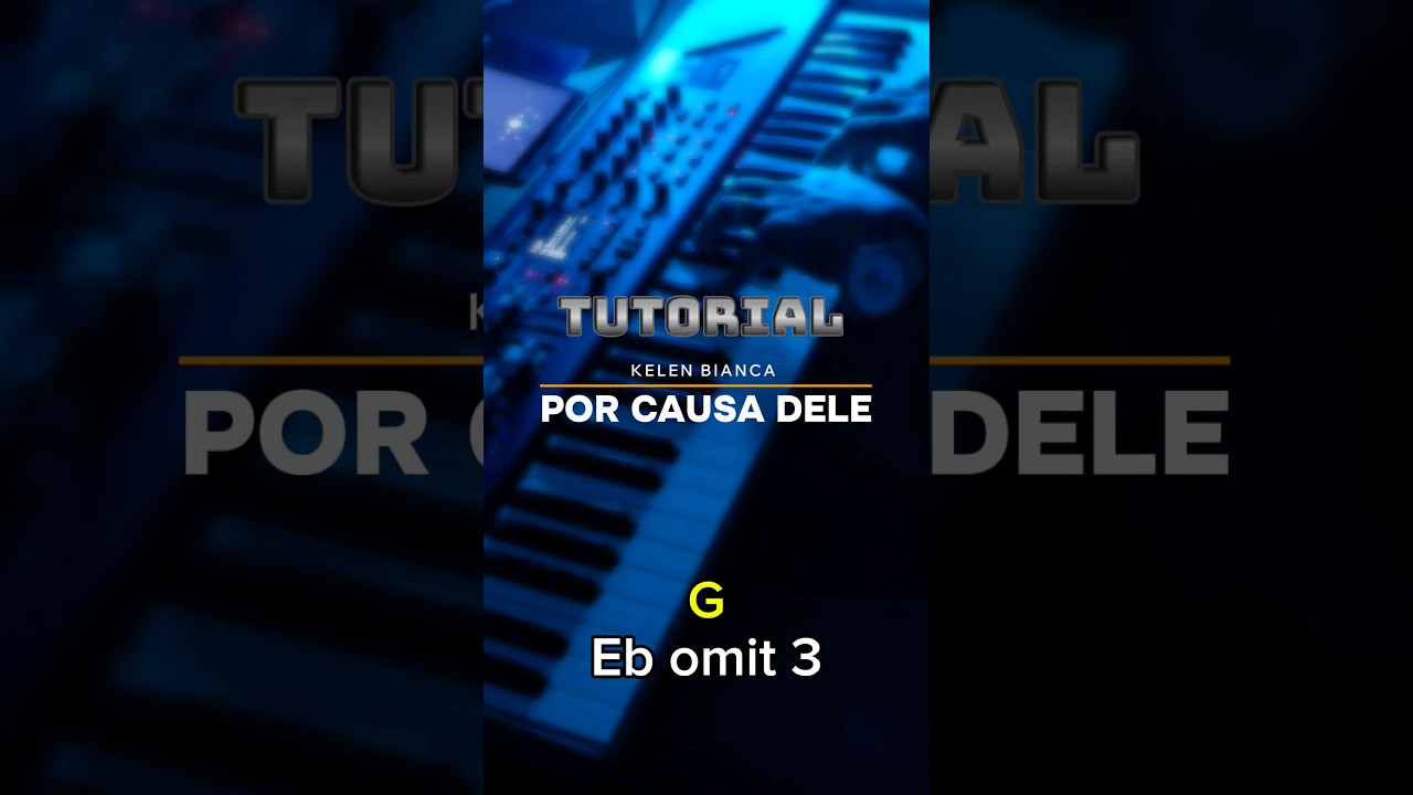 Por Causa Dele - Kellen Byanca #piano #tocarnaigreja #covermusic #keyscam #musica #louvores
