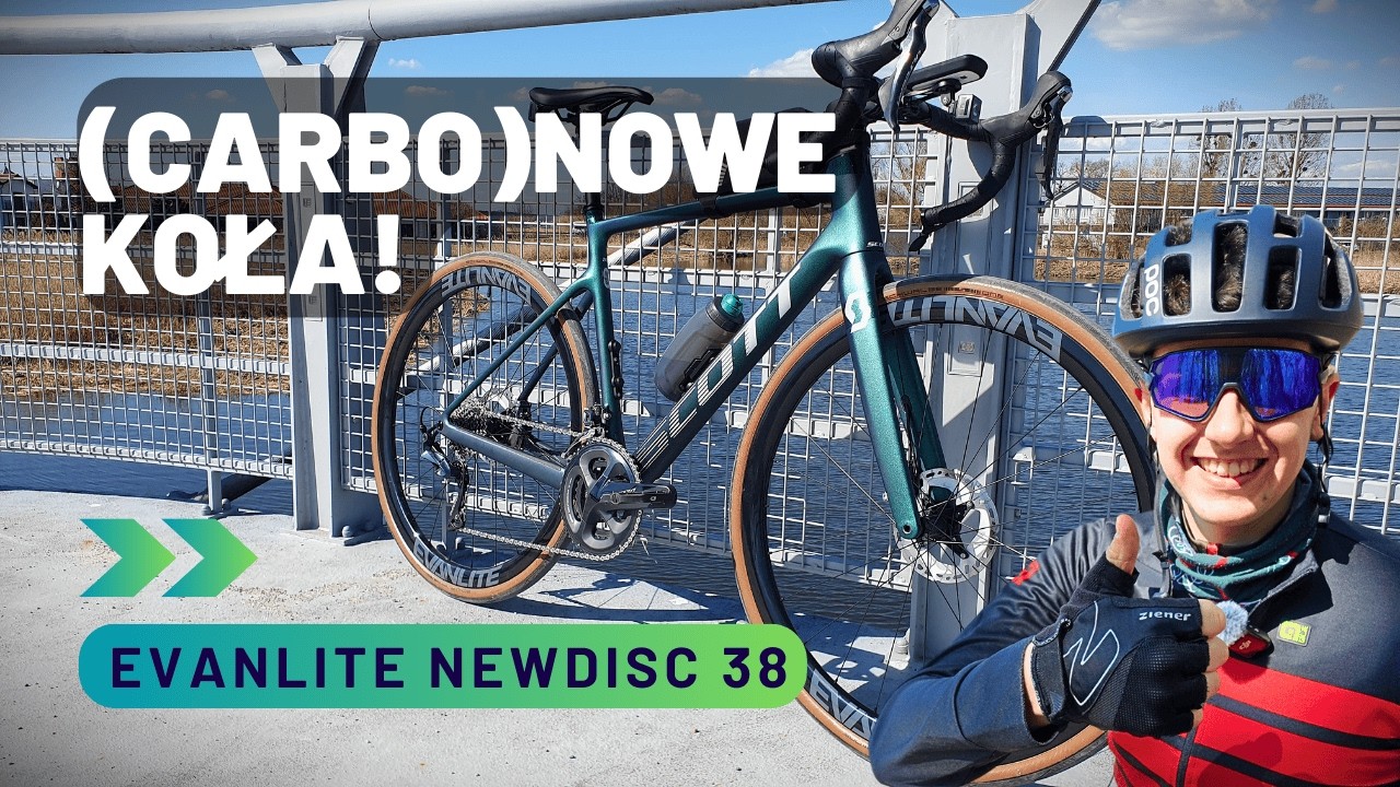 EVANLITE Newdisc 38 - moje PIERWSZE carbonowe KOŁA!