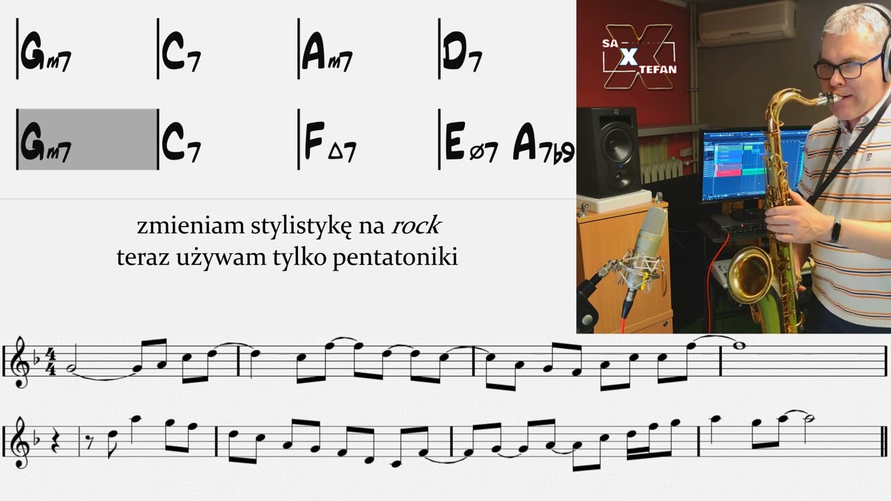 Nauka improwizacji na saksofonie - Jak improwizować z Saxtefan Studio