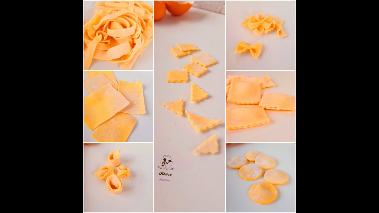PÂTE FRAÎCHE MAISON SANS GLUTEN SANS MACHIN معكرونة  طازجة منزلية خالية من الغلوتين  بدون الة
