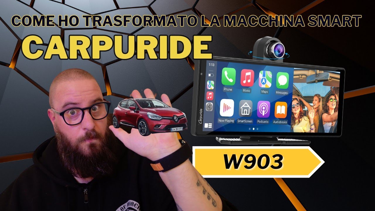 CARPURIDE W903  - dashcam integrata e carplay
