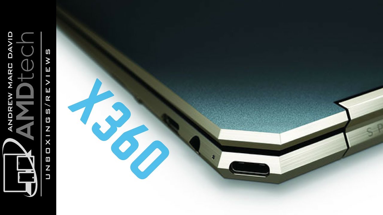 HP Spectre x360 13t (Poseidon Blue) Unboxing:  Whiskey Lake with New Gem-Cut Design