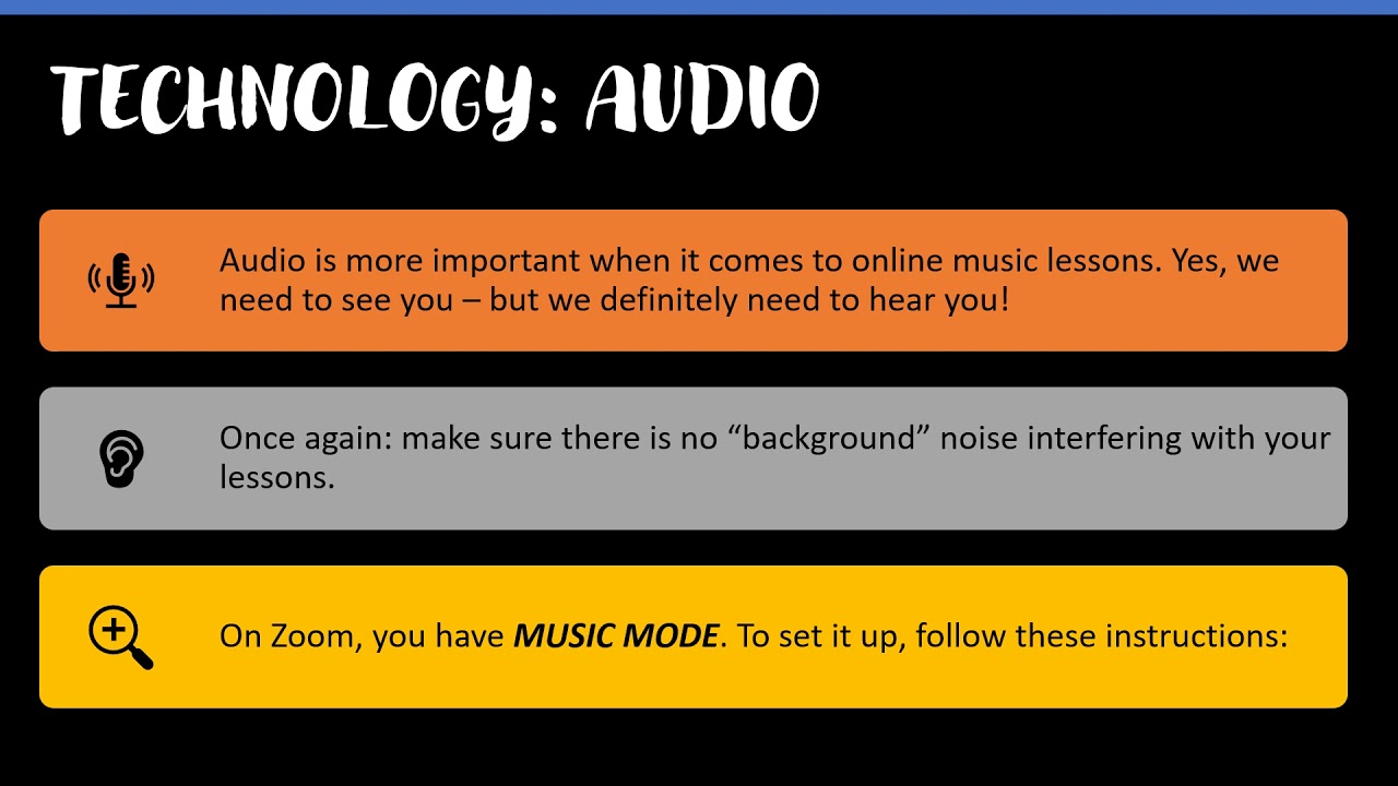 How To Best Experience Online Music Lessons [ZOOM]