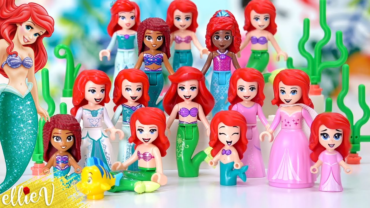 Какая Ариэль лучше? 🧜‍♀️ Моя полная коллекция Lego «Русалочка»