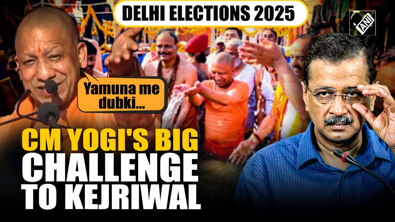 'Yamuna Mei Dubki…' CM Yogi Adityanath’s ‘big challenge’ to Arvind Kejriwal