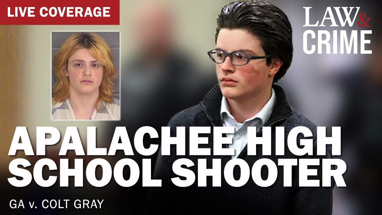 LIVE PLEA: Apalachee High School Shooter &mdash; GA v. Colt Gray