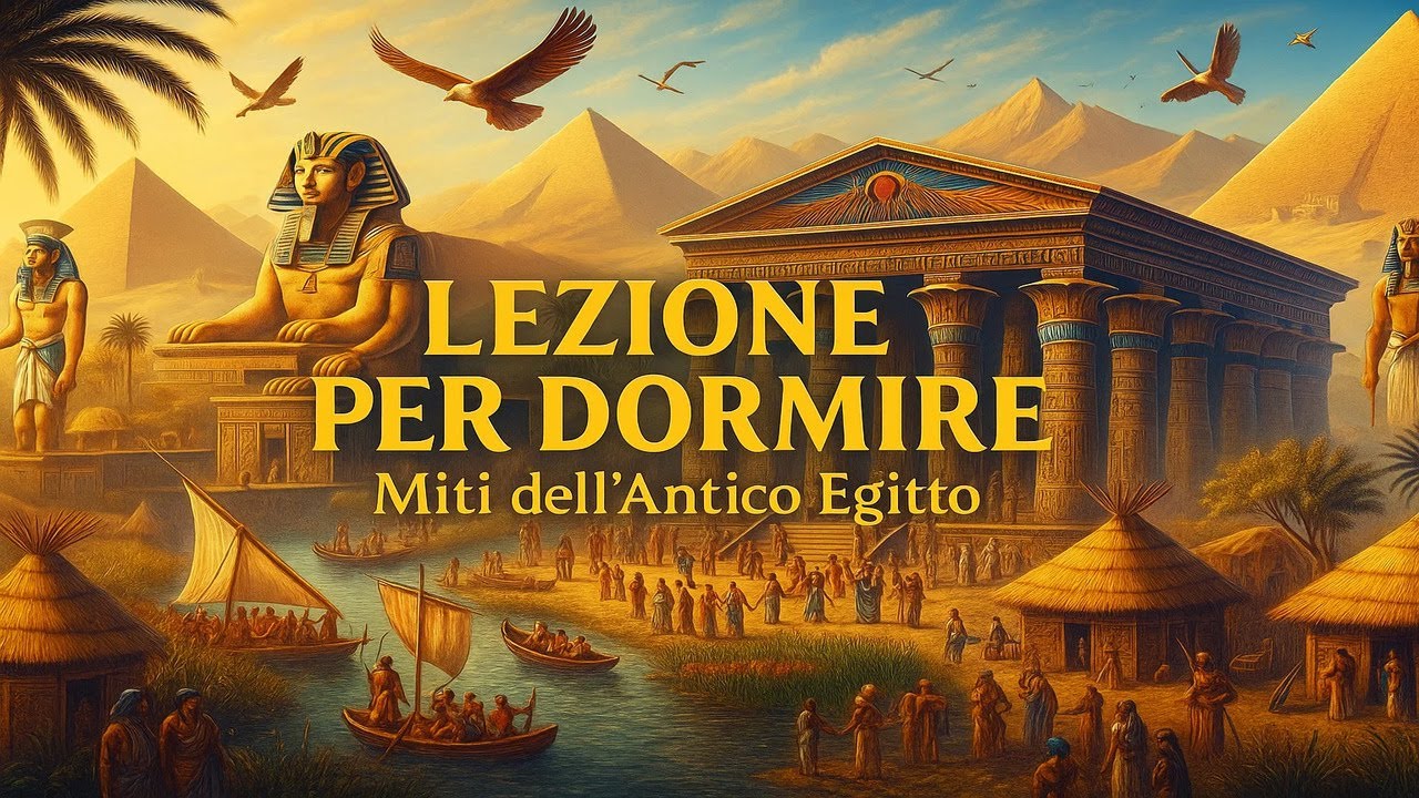 LEZIONE PER DORMIRE 🌙 Miti dell’Antico Egitto