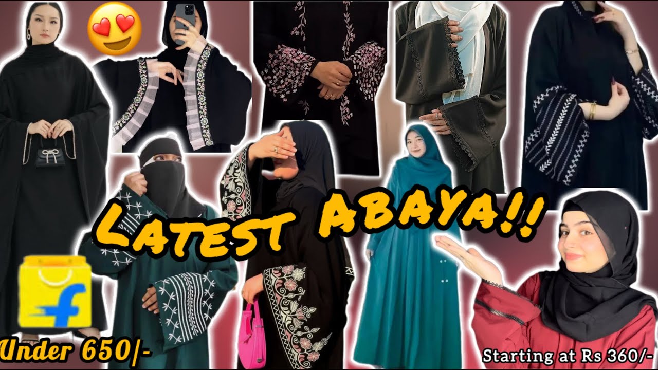 Flipkart Abaya Haul & Honest Review | Budget-Friendly abayaa 2025 #abayahaul #flipkart #burkha