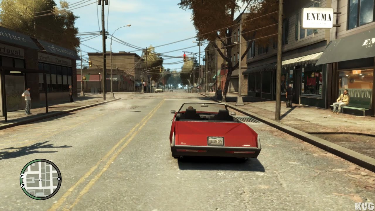 Grand Theft Auto 4 - Albany Manana - Gameplay (PC UHD) [4K60FPS]