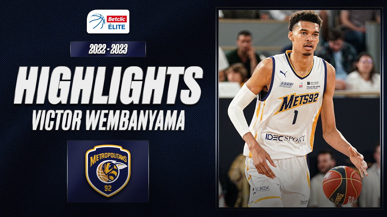 Victor Wembanyama Top Plays of the Season | Betclic ELITE 2022-23 | LNB Officiel