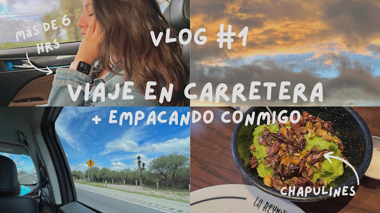 VLOG ♡ Acompáñame en un viaje de carretera + empaca conmigo!