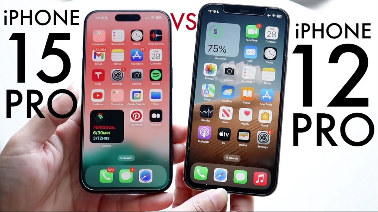 iPhone 15 Pro Vs iPhone 12 Pro In 2025! (Comparison) (Review)
