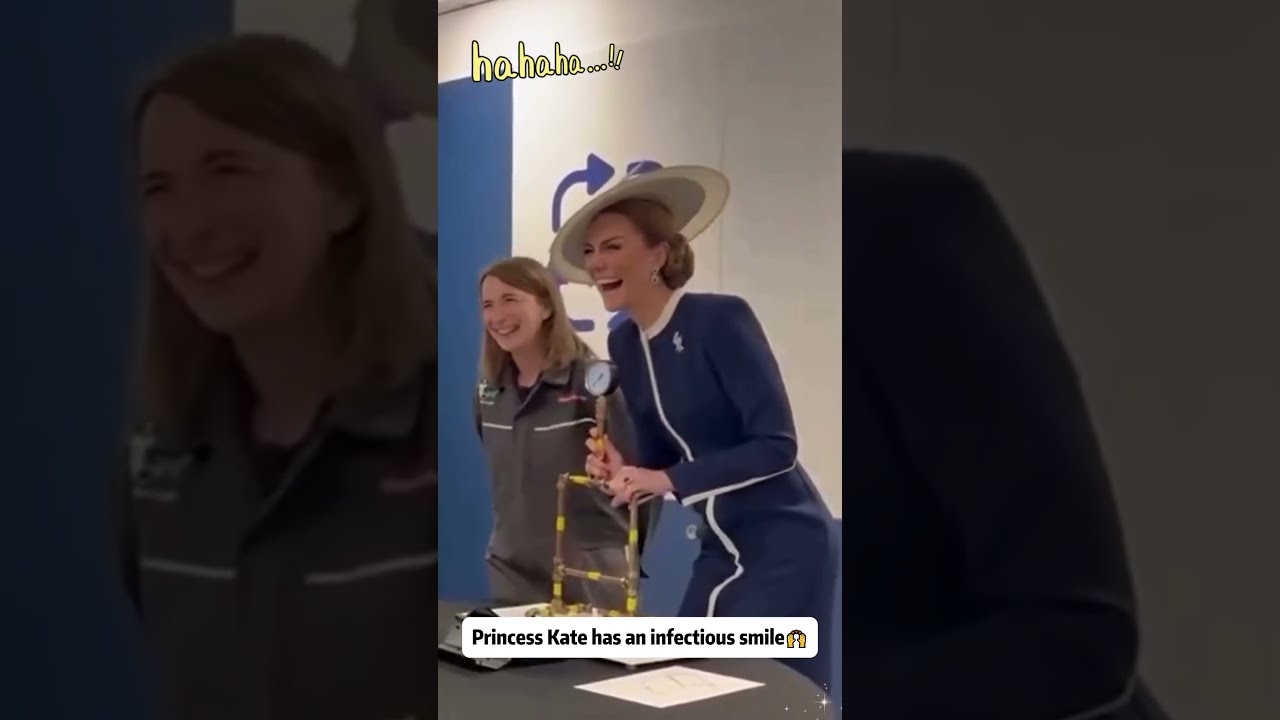 The elegant Princess Kate also has a mischievous side #kate #princessofwales #katemiddleton #sporty