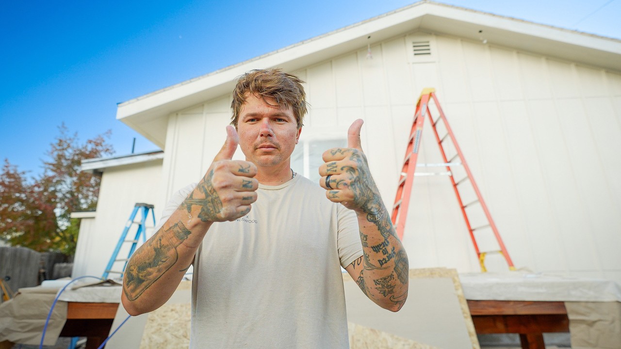 Learning To Paint On My Own House..