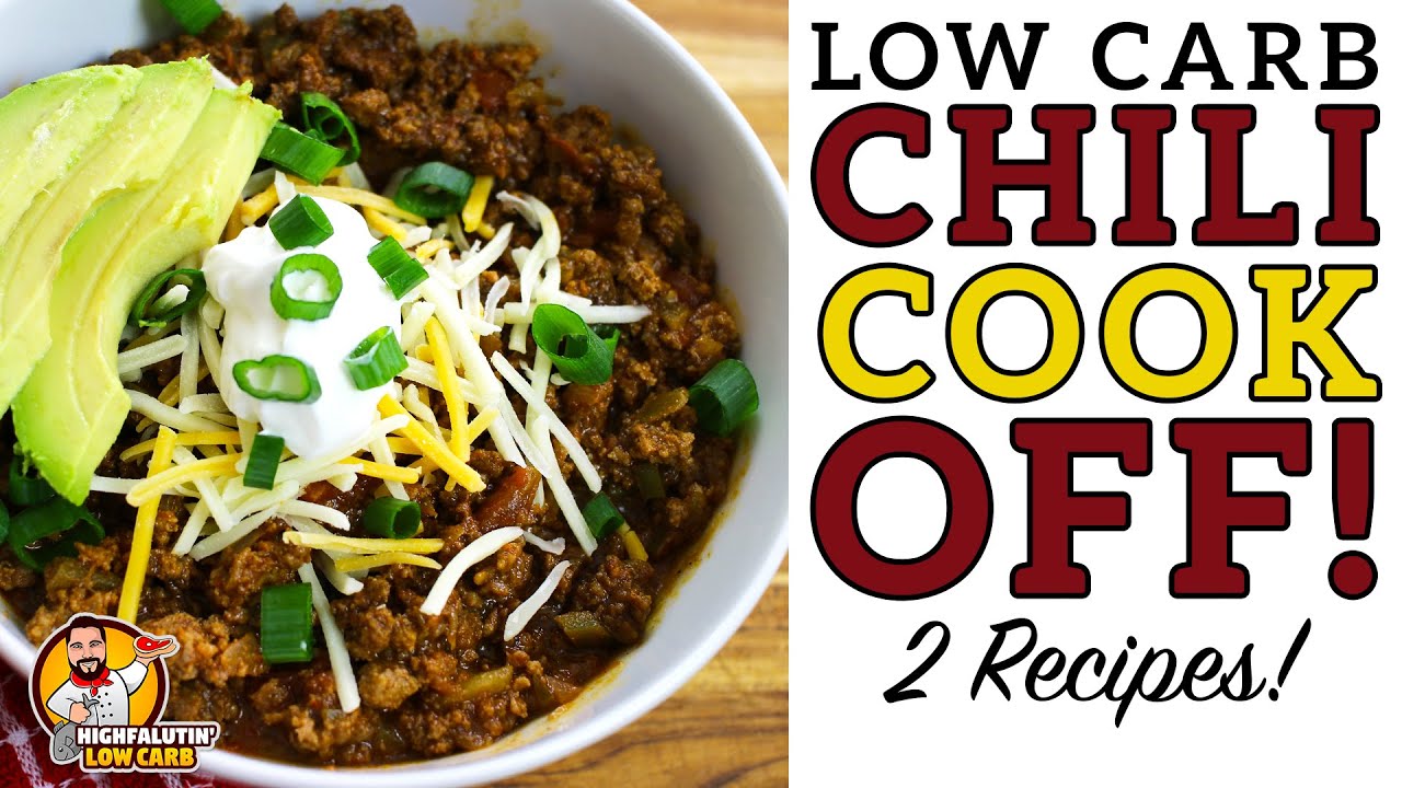 Low Carb CHILI COOK-OFF - The BEST Keto Chili Recipe!