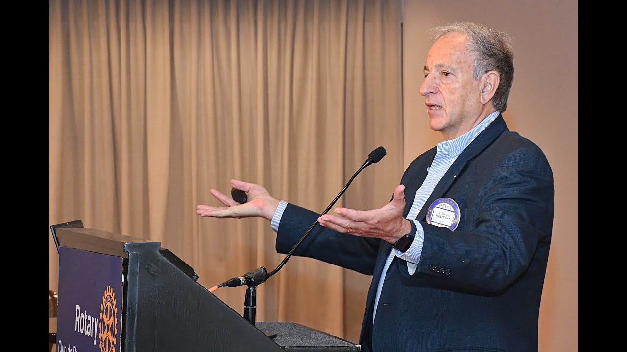 Eduardo Melinsky en el Rotary Club de Buenos Aires