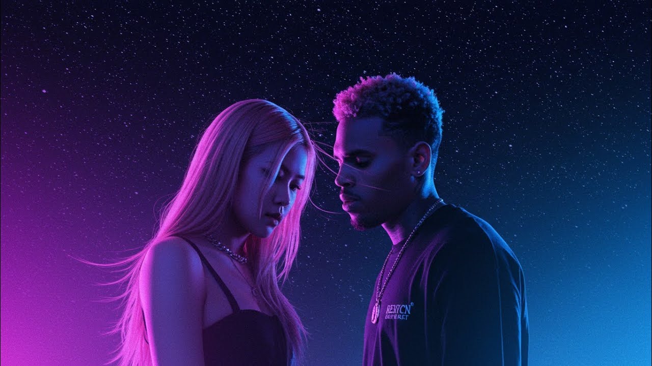 Chris Brown ft Rosé - Can't let go of you ● Lyrics Video 