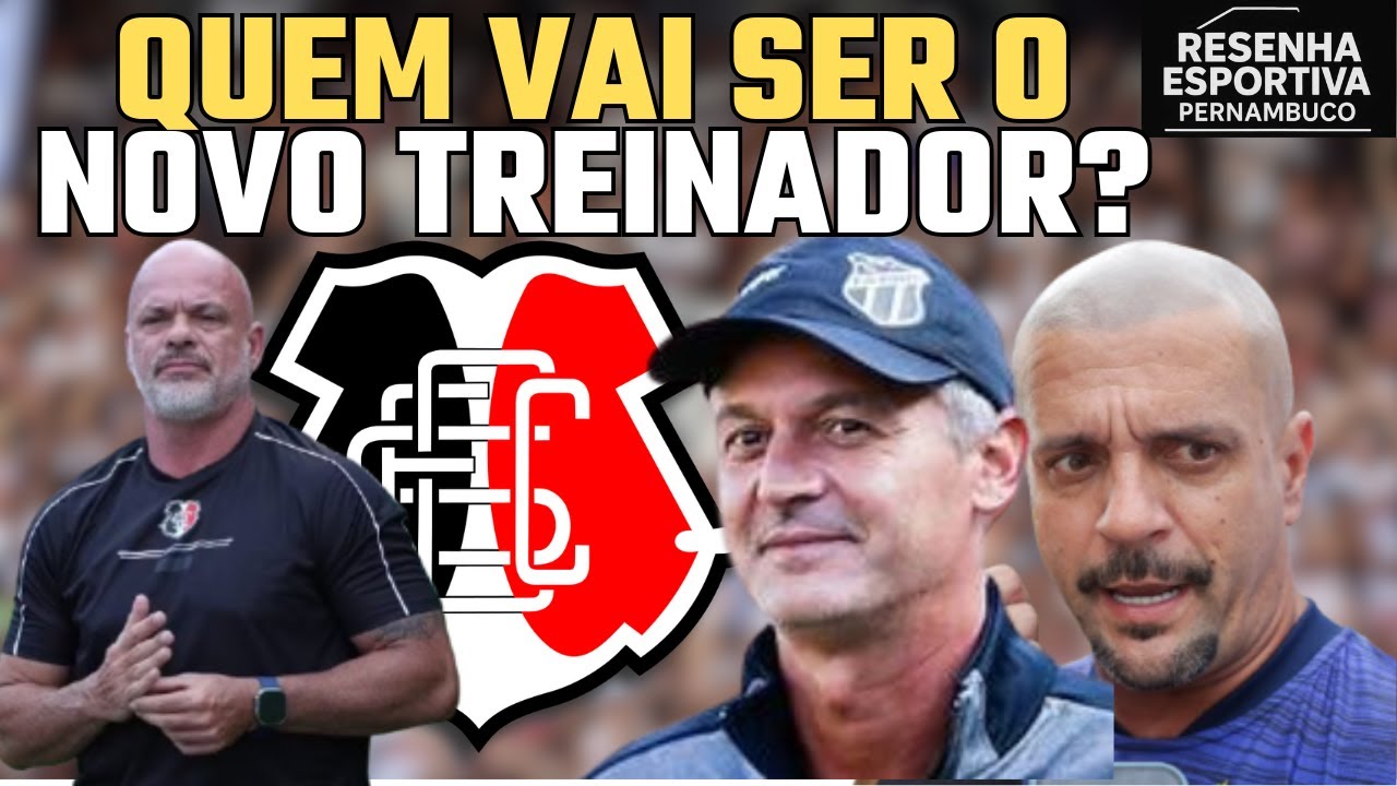 🚨SANTA CRUZ JÁ TEM TREINADOR PRO JOGO SANTA CRUZ X SPORT, O CLUBE AINDA QUER UM TREINADOR.
