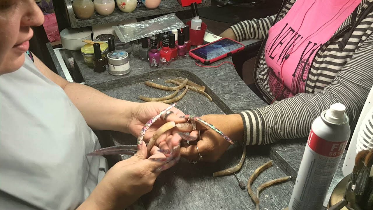 Part 2 of longgggggg nails