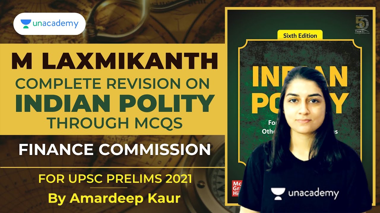 M Laxmikanth | Complete Revision on Indian Polity through MCQs | Finance Commission | Amardeep Kaur