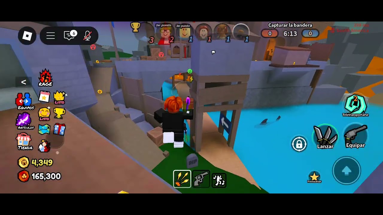 Jugué AFILADO en roblox vayán a jugarlo (es muy bueno)