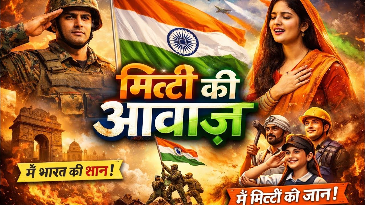 मिट्टी की आवाज़ 🇮🇳 | नया दिल छू लेने वाला देशभक्ति गीत 2026 | Emotional Patriotic Song India