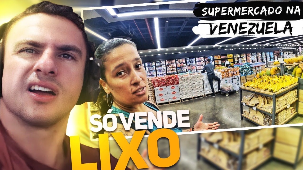 SUPER XANDÃO REAGINDO A COMO É UM SUPERMERCADO NA VENEZUELA