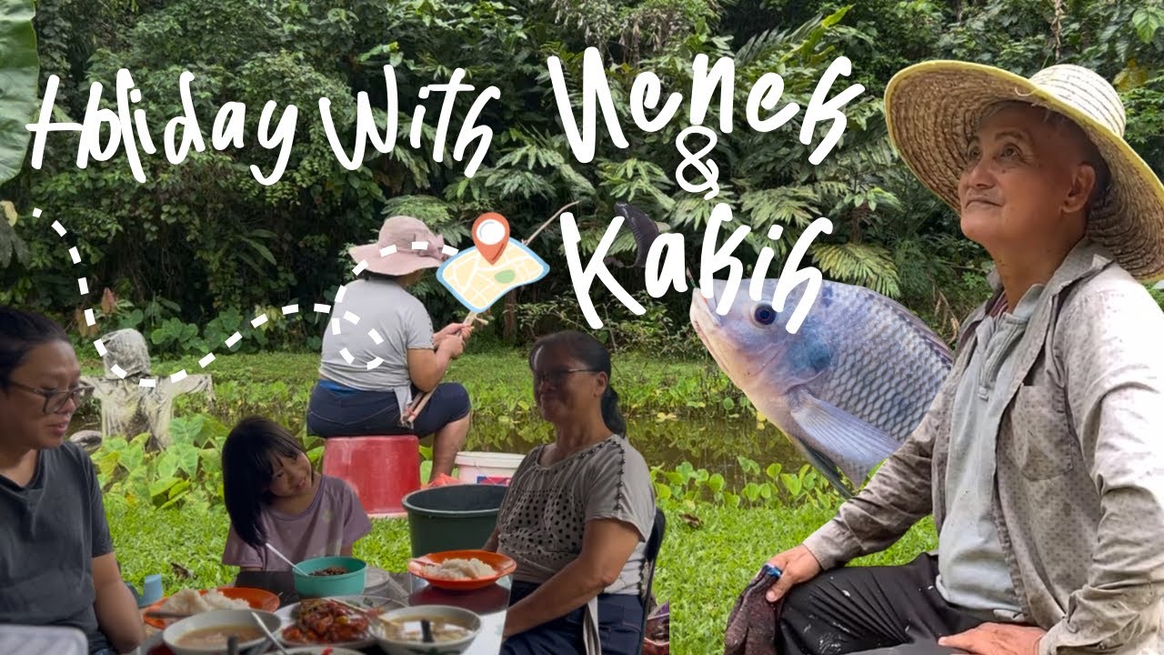 Countryside Borneo ~ a day with grandma and grandpa | school holiday