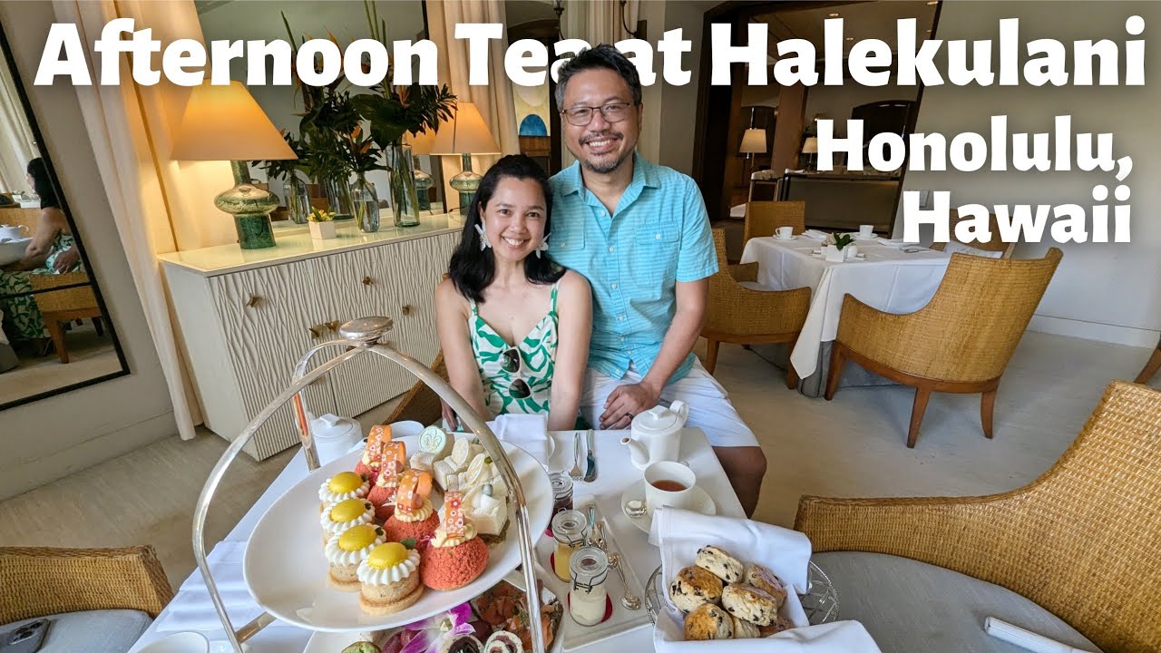 An Unexpected Hawaii Experience: Afternoon Tea at Halekulani (+ Review) | The Fil-Am Cam S04 E18