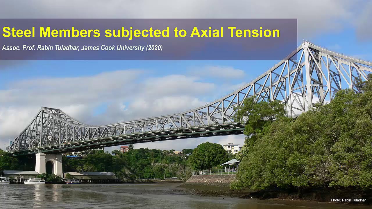 Design and Analysis of Steel Tension Members