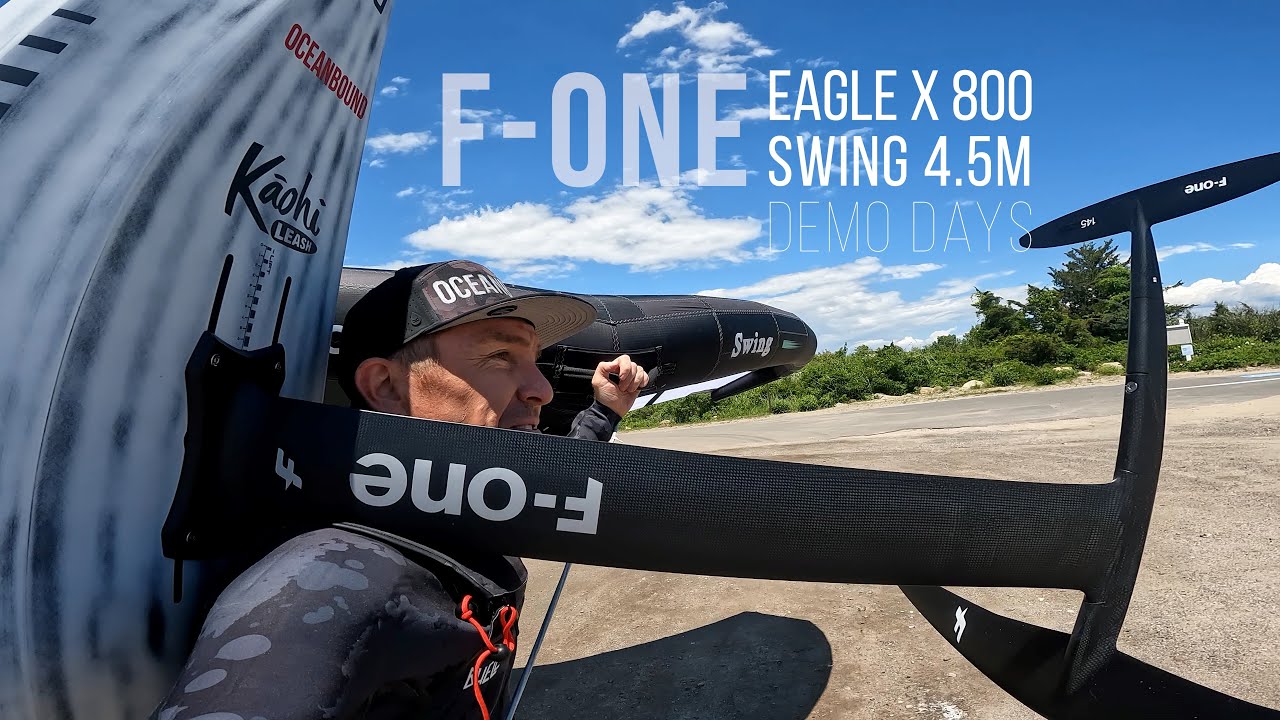 F-One Eagle X 800 & v4 Swing 4.5m demo