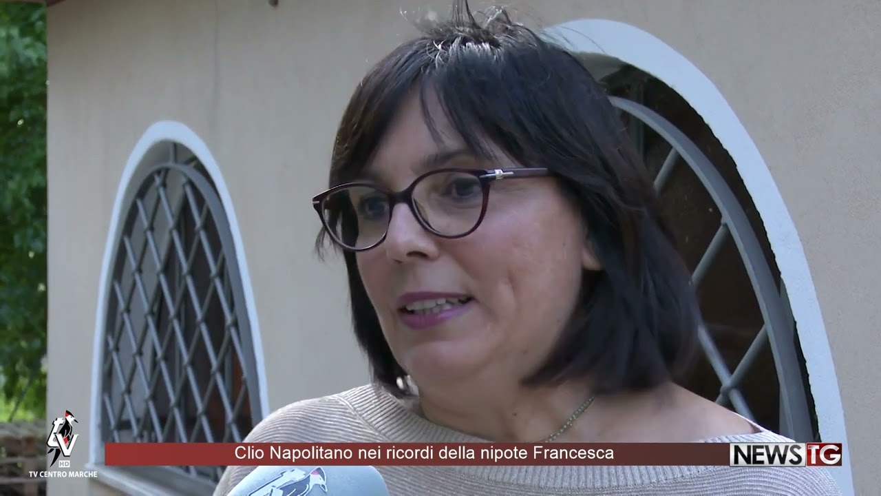 Clio Napolitano nei ricordi della nipote Francesca