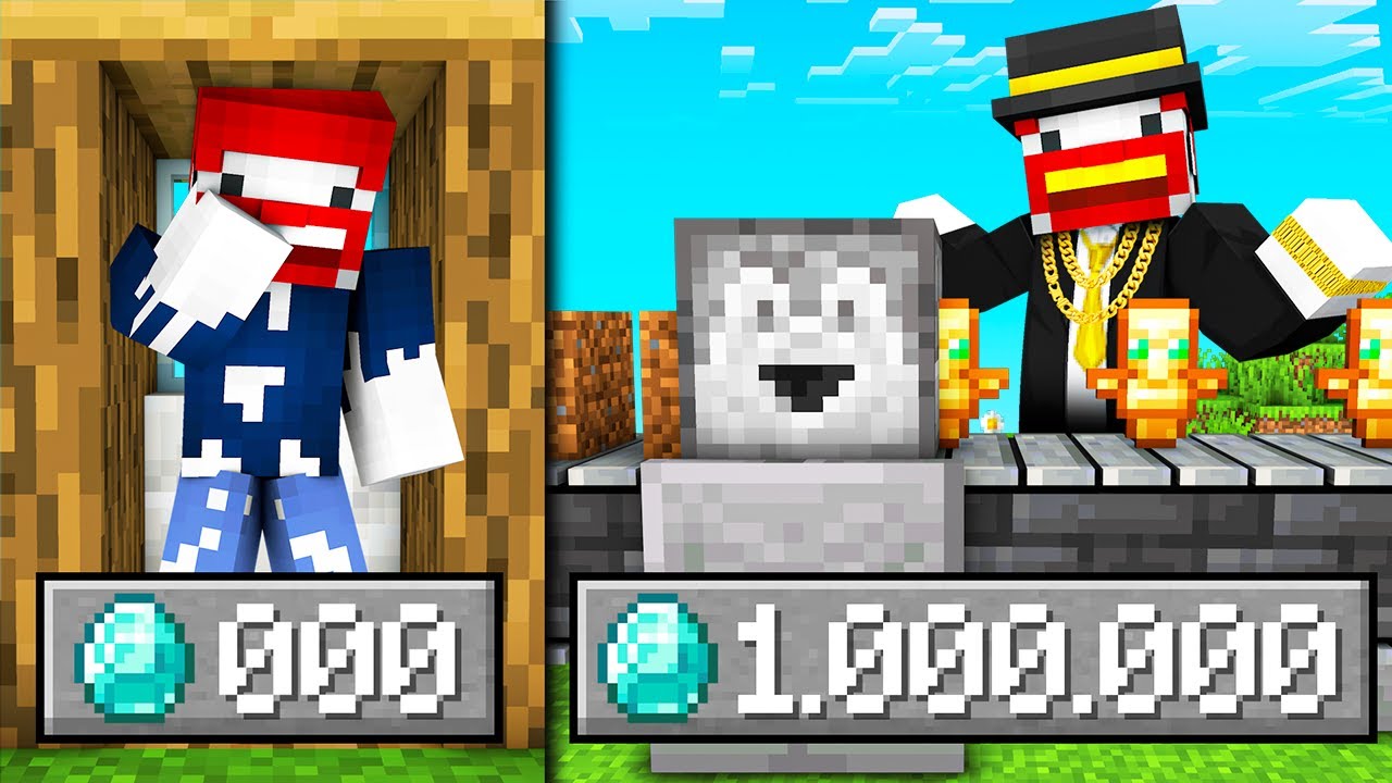So wird Team Diamant REICH! - Minecraft Insel
