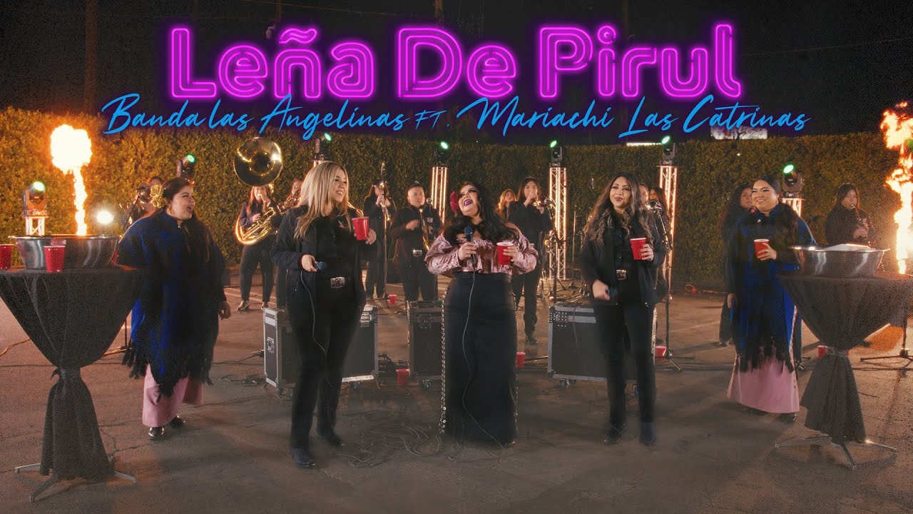 Banda Las Angelinas ft. Mariachi Las Catrinas - Leña De Pirul [En Vivo 2023]