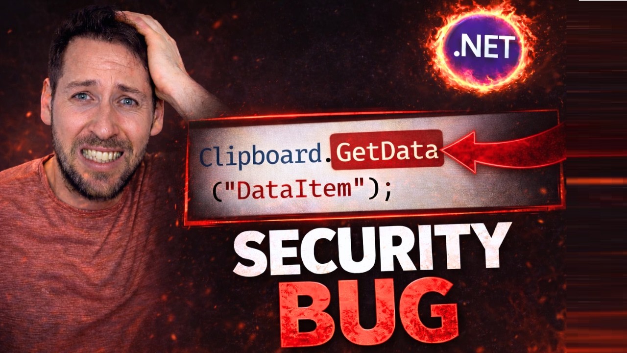 I Built the Most Insecure .NET App (Using Only Built-In Features)