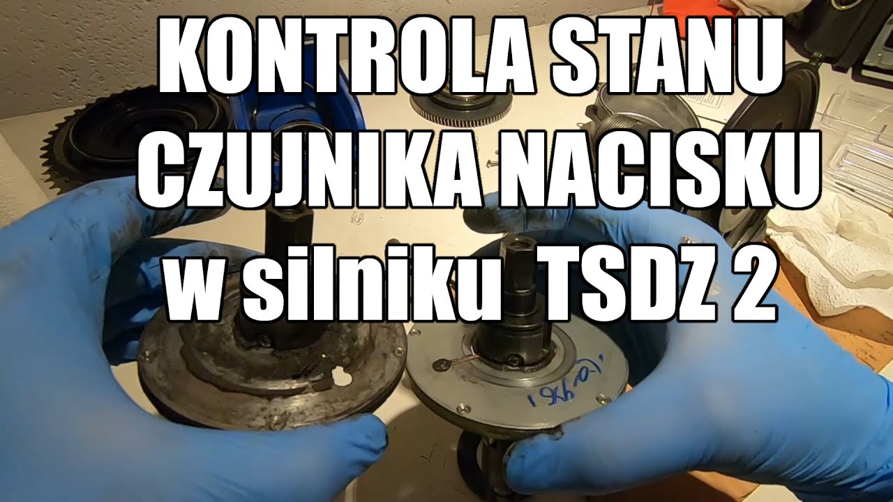 Kontrola stanu czujnika nacisku w silniku TSDZ2