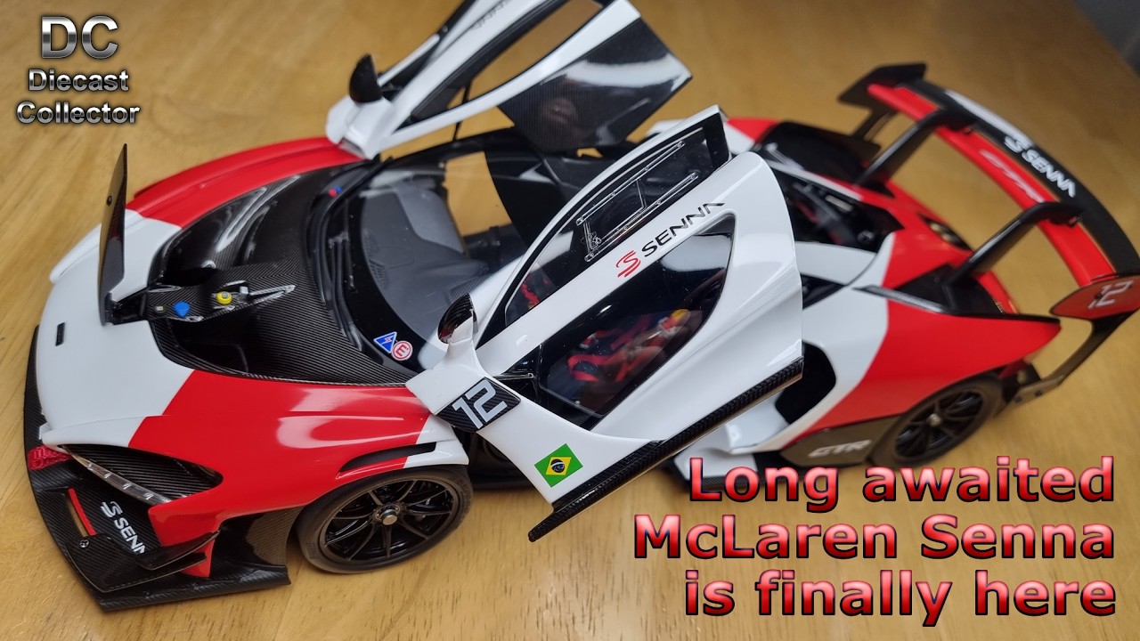 Новая модель McLaren Senna от LCD — масштаб 1/18, литая под давлением — подробный обзор.