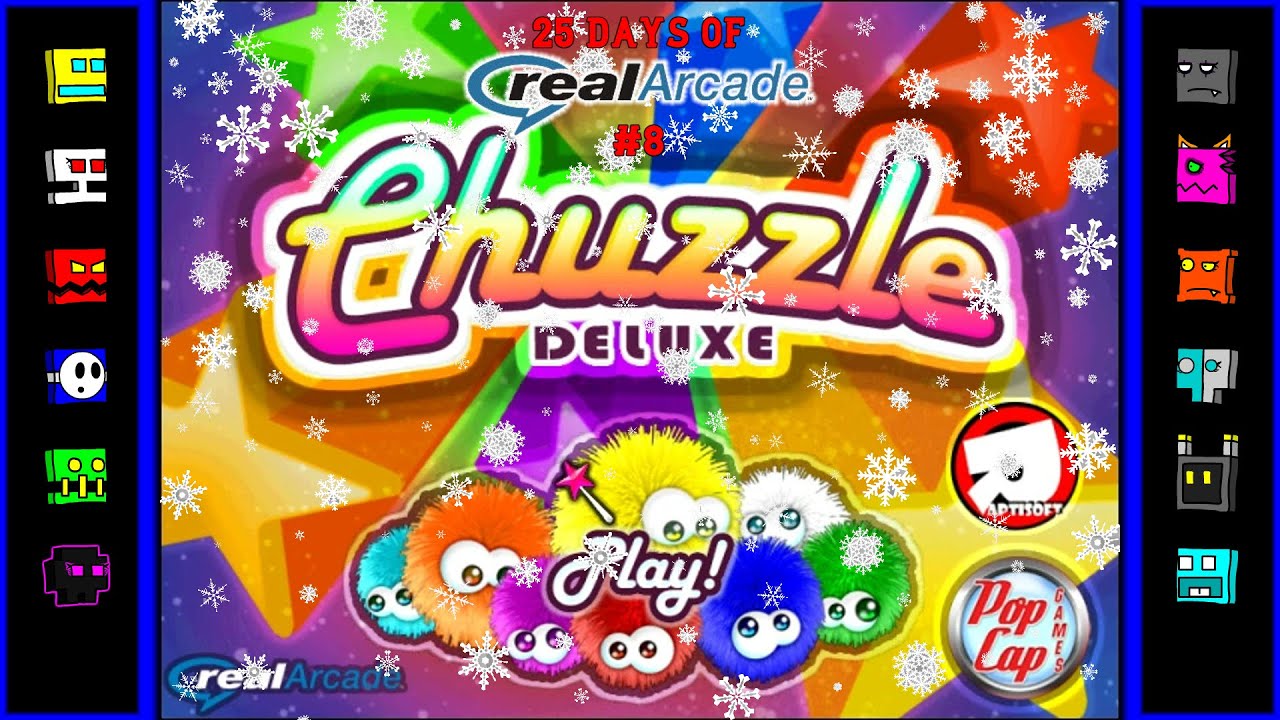 25 Days of RealArcade Day #8 | Chuzzle Deluxe Classic Mode Level 1 - 12