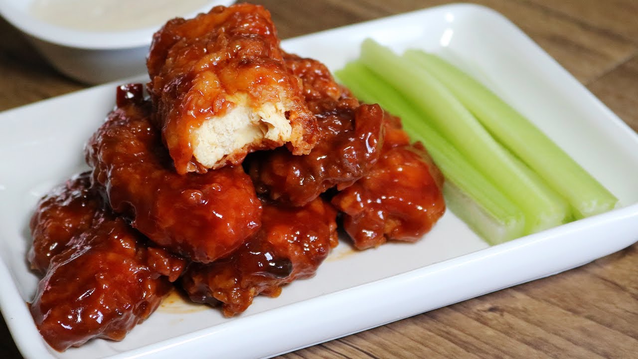 Tiras de pollo a la BBQ 🍗 ¡RECETA FÁCIL! 😱