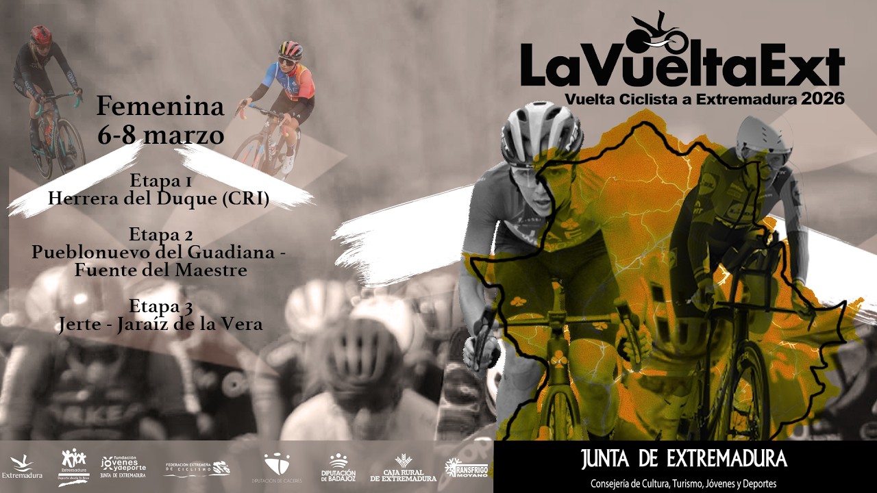 2ª ETAPA - VUELTA CICLISTA A EXTREMADURA FEMENINA- 2026 / 7 mar 2026, 14:15