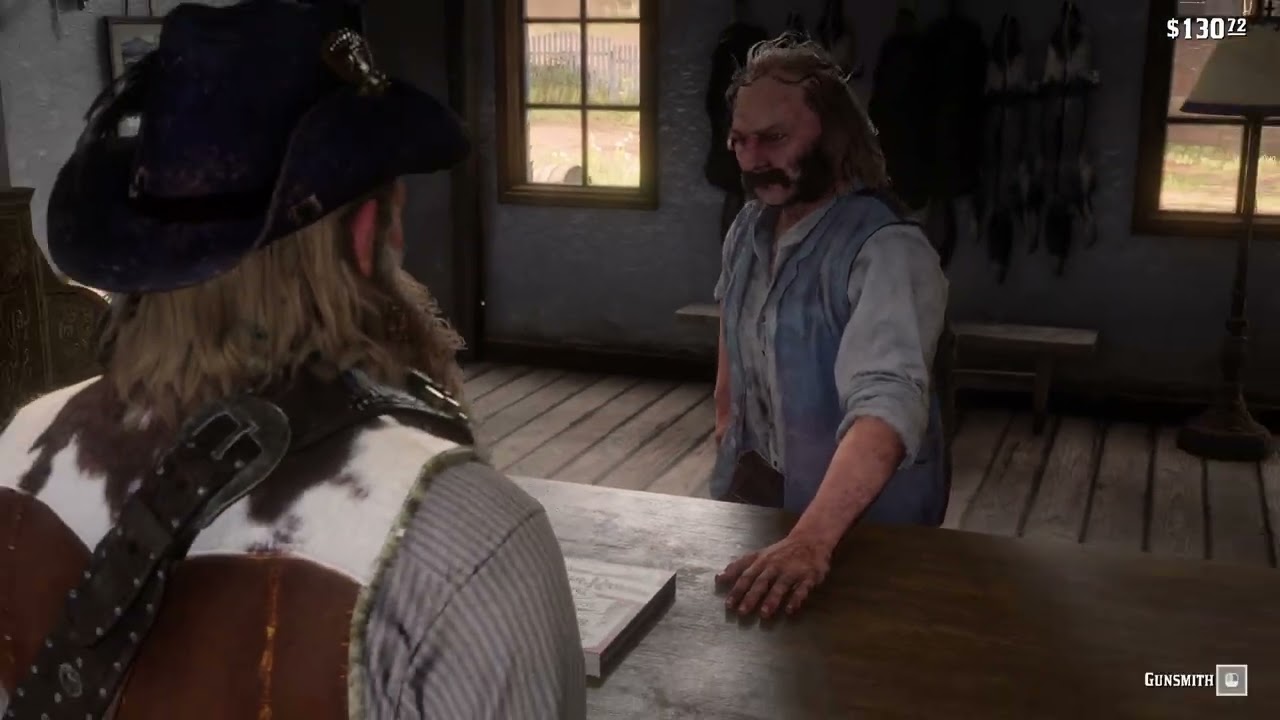 Chibyrd playn' RDR2 - 140 - Dutch's Bear Fountain Pen. Arabian Lawrence din't make it. Machine Gunz!
