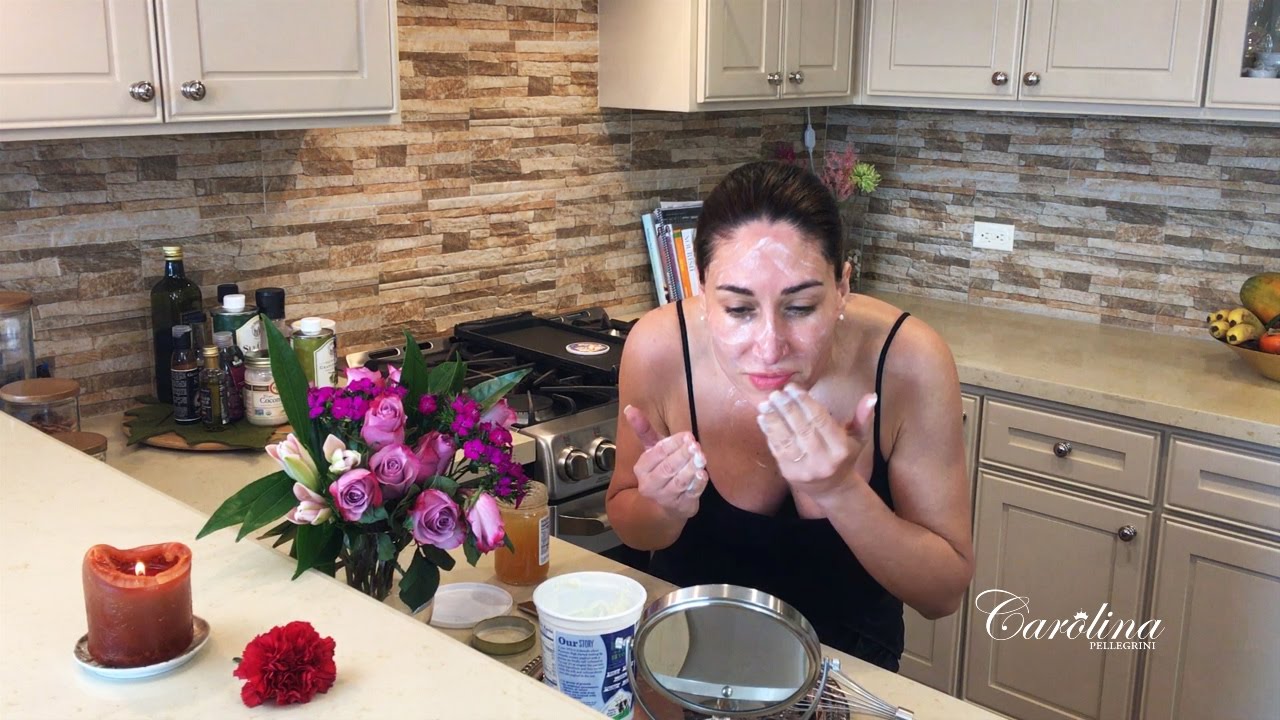 Homemade Face Mask - Yogurt and Honey