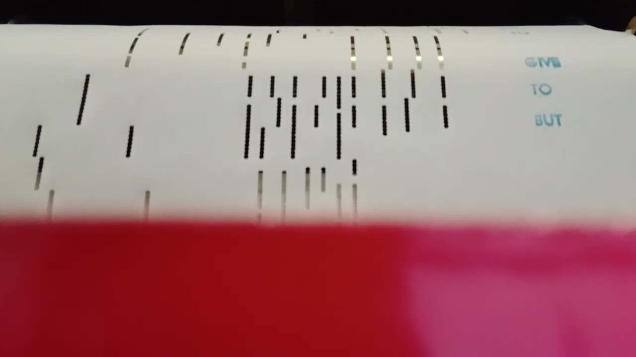 True Love on Aeolian Player Piano Roll 