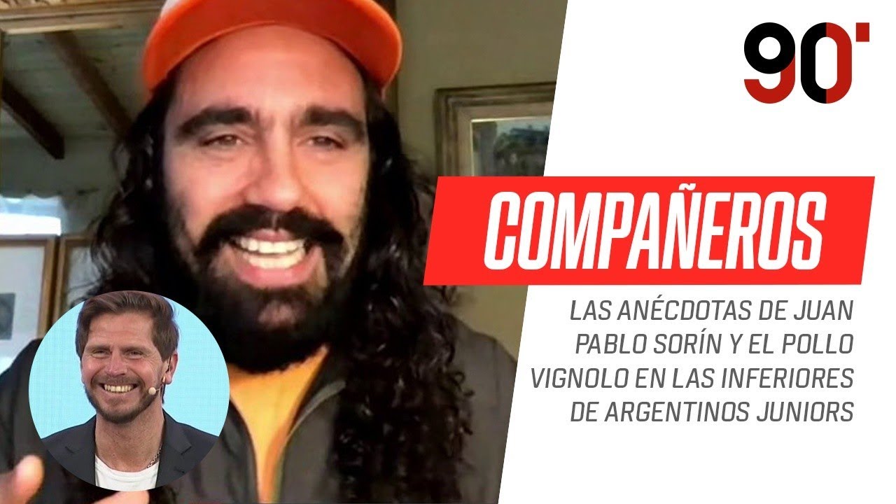 Las imperdibles anécdotas de Juampi #Sorín con el Pollo #Vignolo en las inferiores de #Argentinos