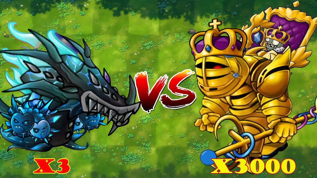 PVZ 1 Fusion 3.3 Challenge!! 1 Team Plants Fusion VS King Golden Obsidian Gargantuar - Who Will Win?