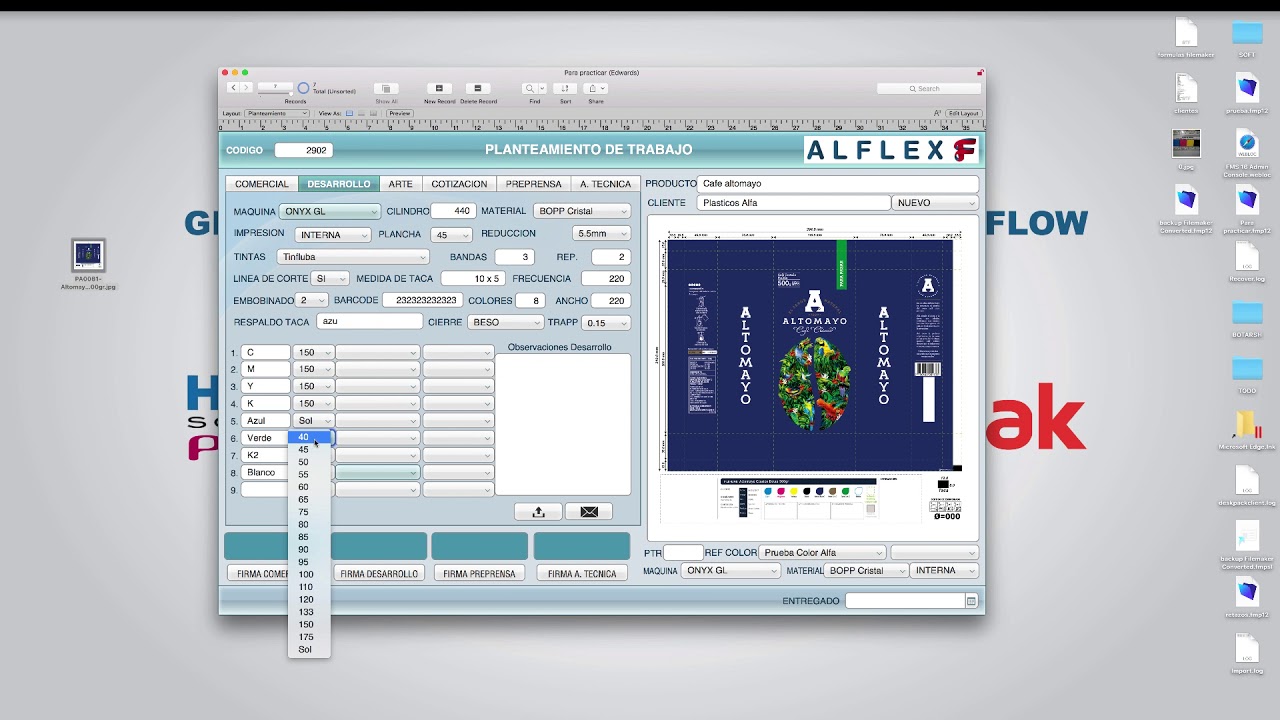 Software para Preprensa y Prensa Flexo - Offset