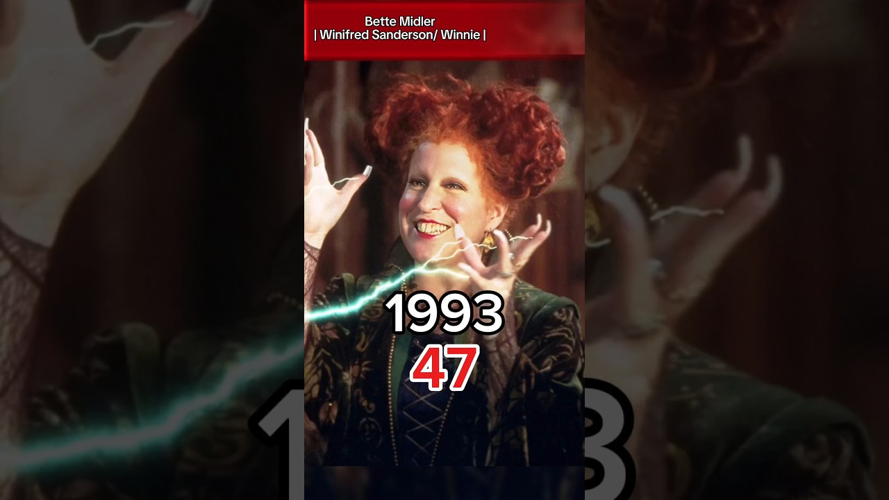 Hocus Pocus 1993 Cast: Then vs Now! HocusPocus #ThenAndNow #MovieCast #HocusPocus1993 #DisneyMovies