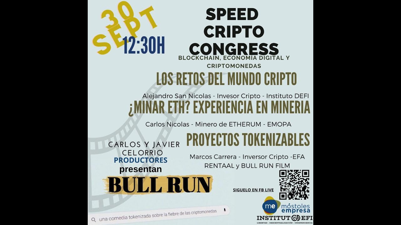 I Speed Cripto Congress organizado por As.  Móstoles Empresa